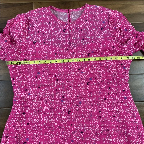 Tanya Taylor Sz 20 Pink Printed Carti Sheath Dress - Picture 4 of 8